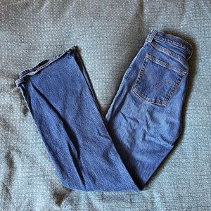 Levi’s ribcage boot cut jeans